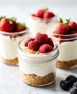 No-Bake Cheesecake Jars Recipe