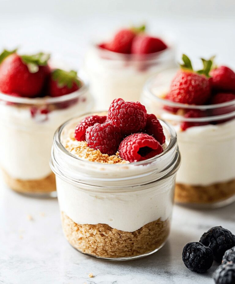 No-Bake Cheesecake Jars Recipe