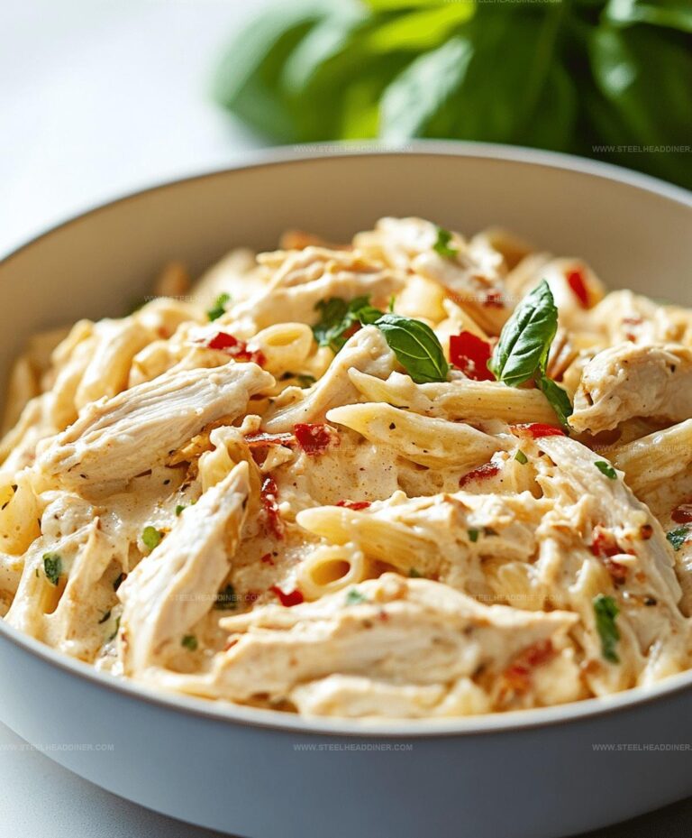 Cheesy Chicken Pasta Recipe Recipe