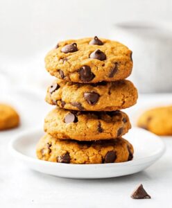 Chewy Pumpkin Chocolate Chip Cookies Recipe