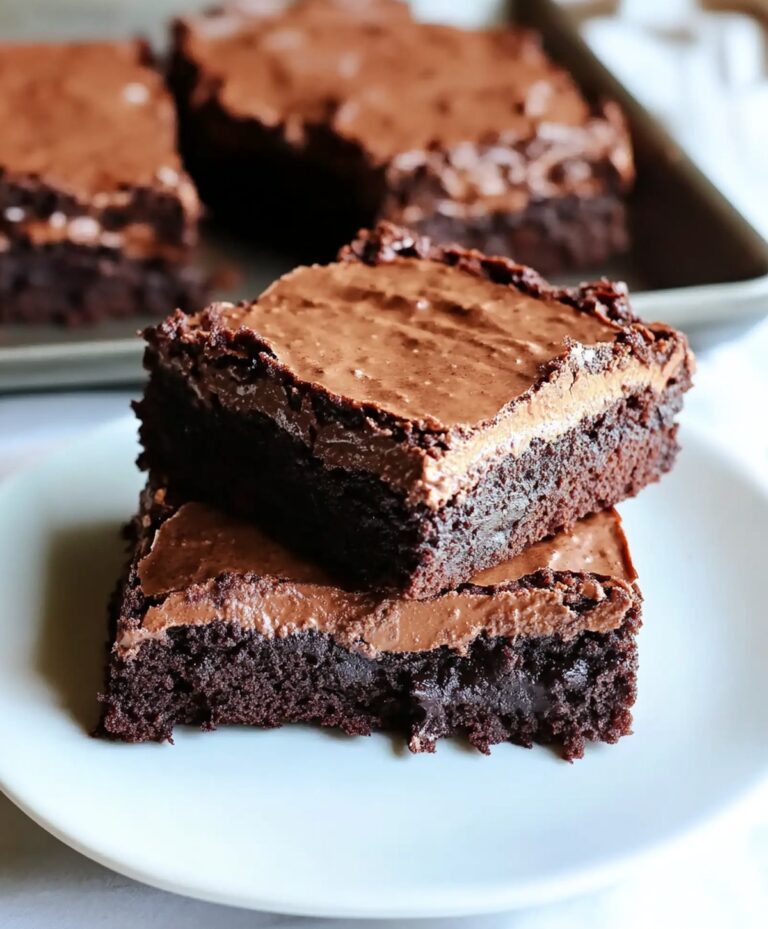 Irresistible Lunchroom Ladies Brownies Recipe