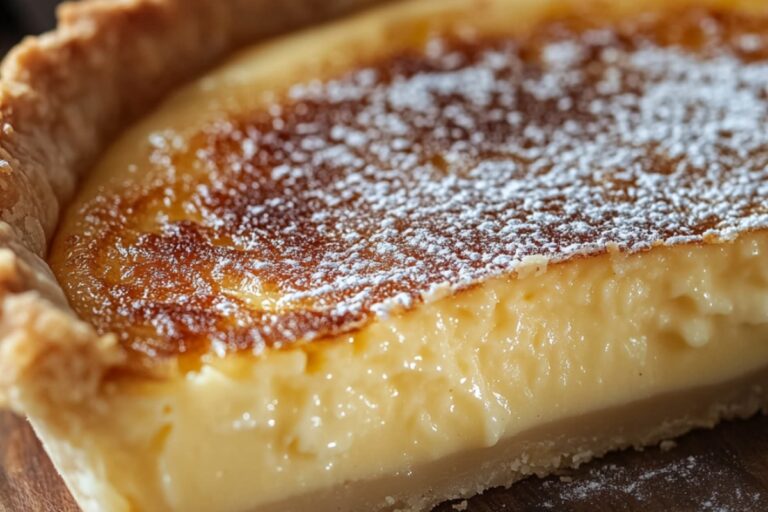 Magic Crust Custard Pie Recipe