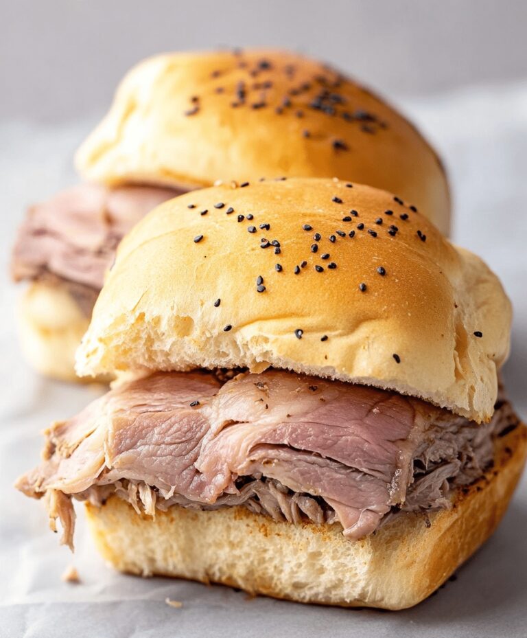 Roast Beef Sliders Recipe