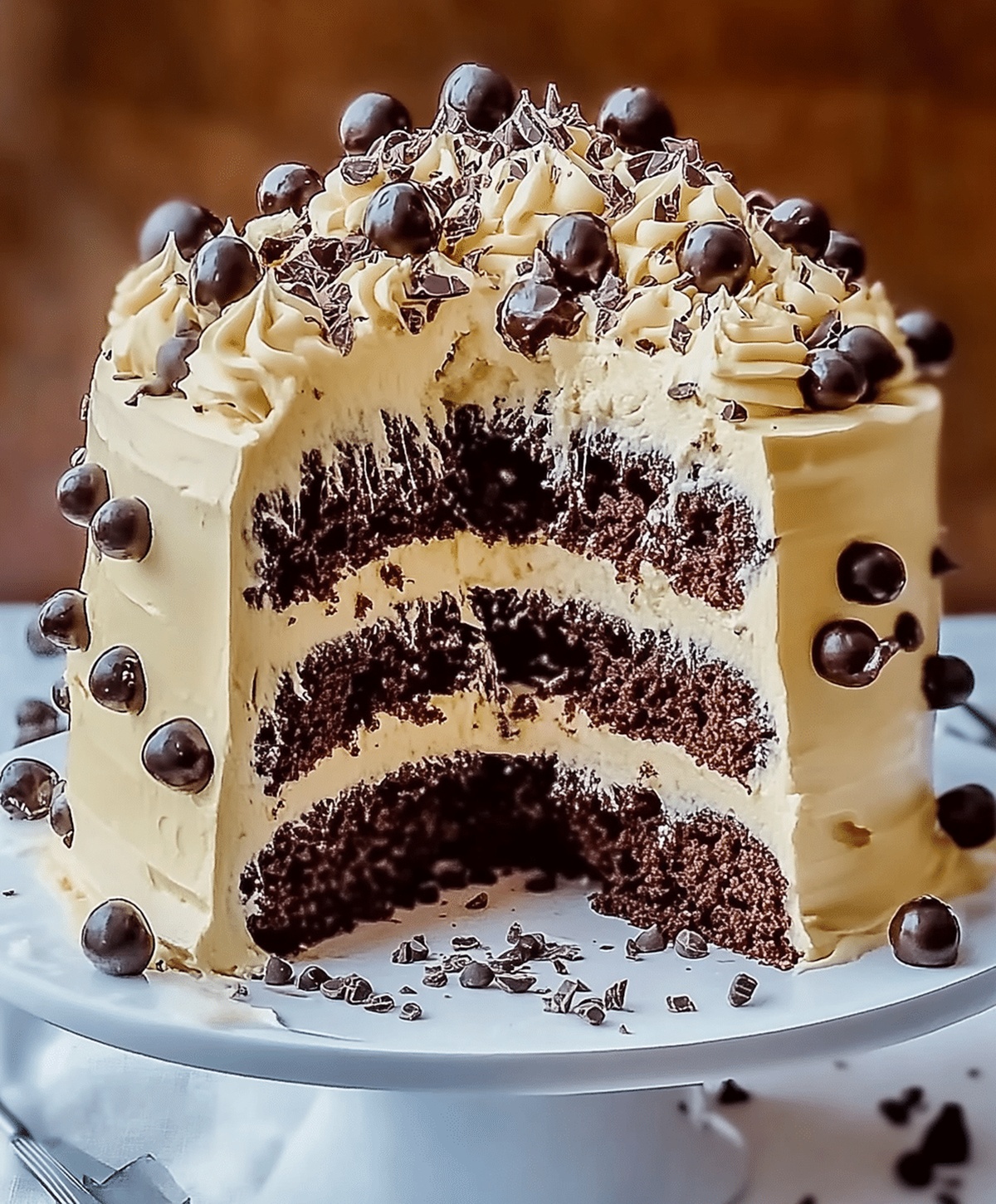 Ice Crime Chocolate Overload Explosion Cake Recipe