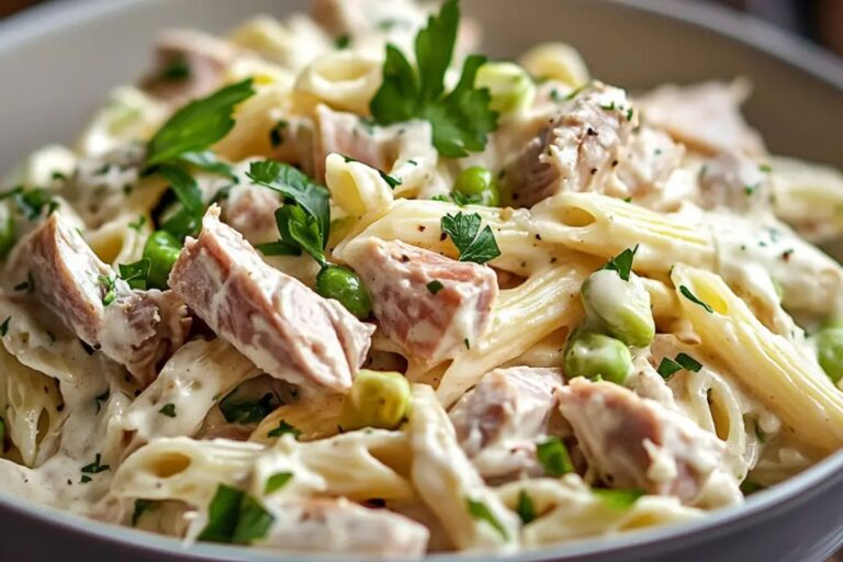 Creamy Tuna Pasta Salad Recipe