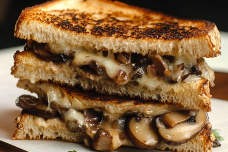 Mushroom Sandwich Melts Recipe