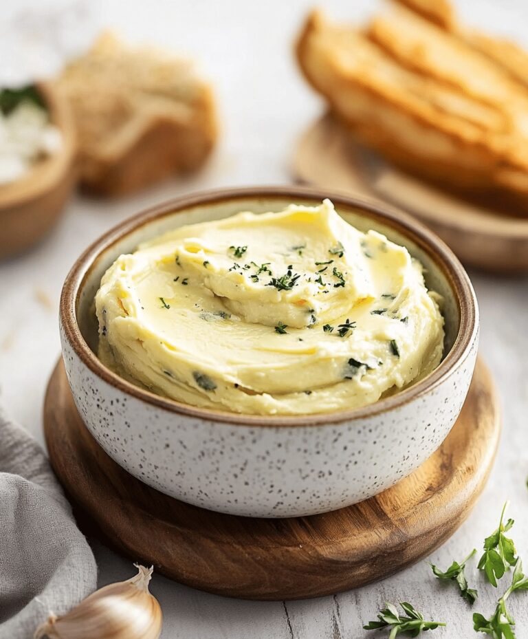Easy Garlic Butter Spread Recipe