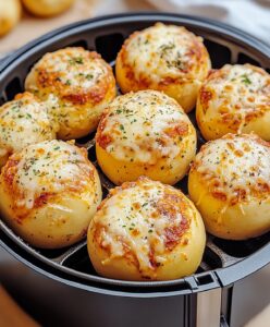 Crispy Air Fryer Pizza Bombs Recipe