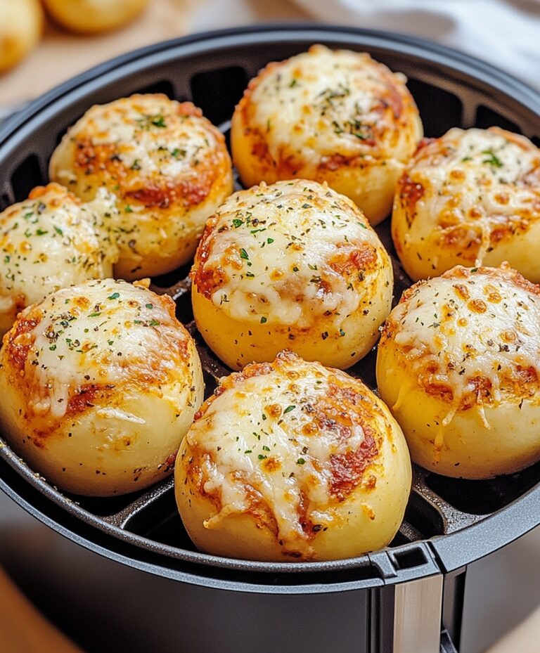 Crispy Air Fryer Pizza Bombs Recipe
