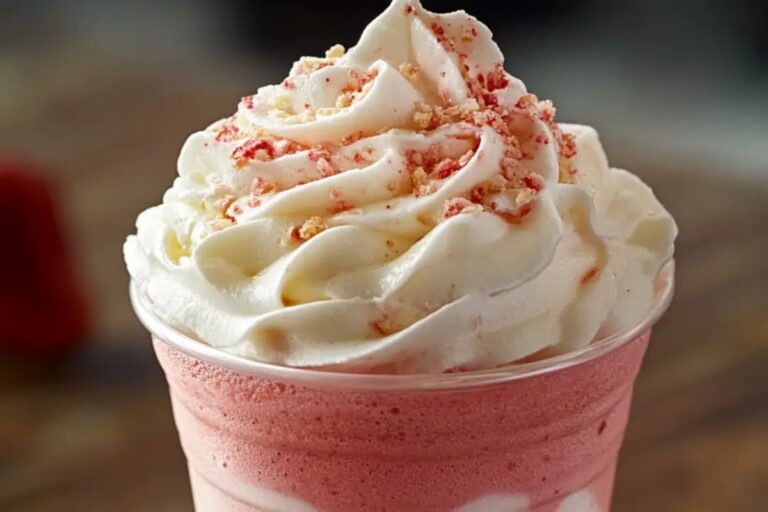 Refreshing Strawberry Cream Frappuccino Recipe
