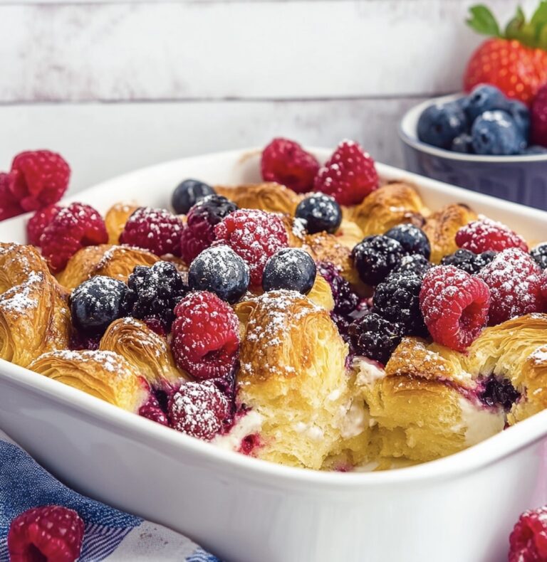 Delightful Berry Croissant Bake Recipe