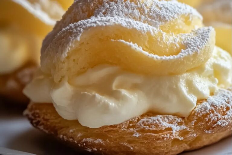Limoncello Mascarpone Profiteroles Recipe