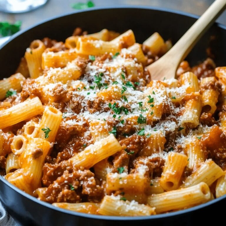One Pot Beef Ragu Pasta Recipe
