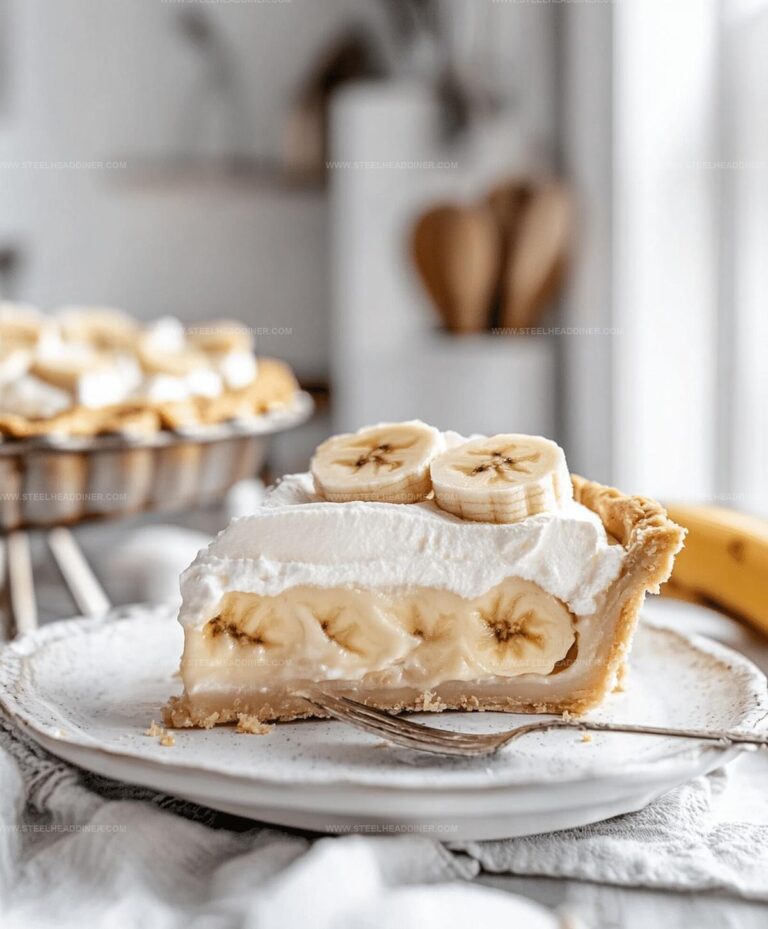Homemade Banana Cream Pie Recipe