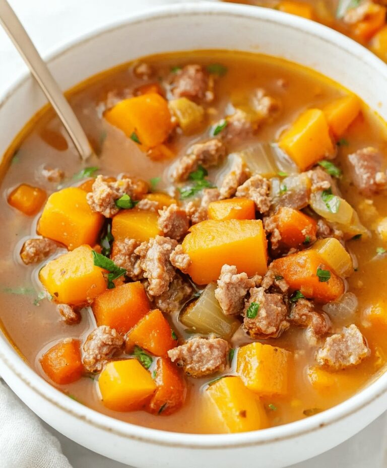 Sausage And Sweet Potato Soup Recipe