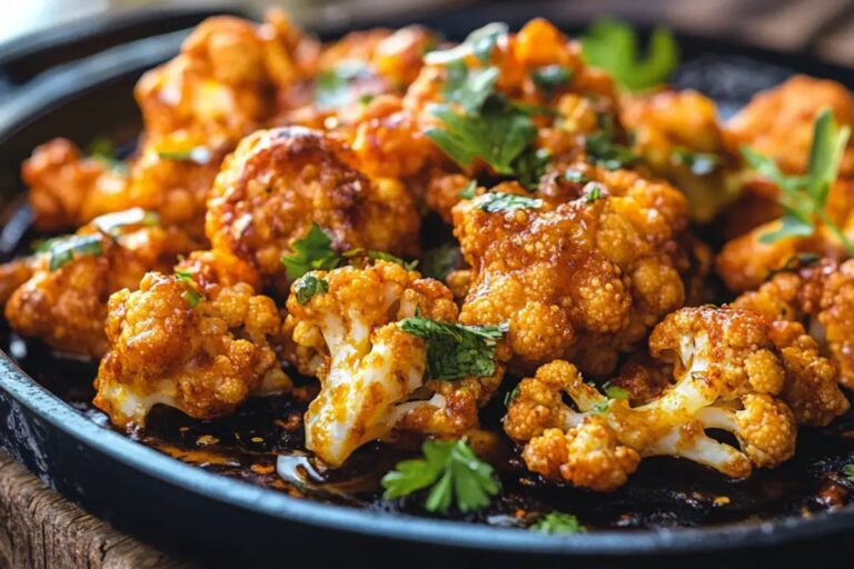 Crispy Baked Cauliflower Recipe