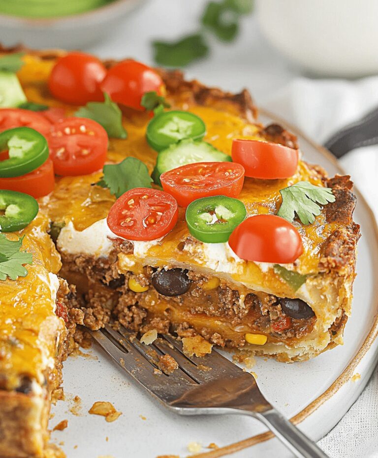 Impossible Taco Pie Recipe