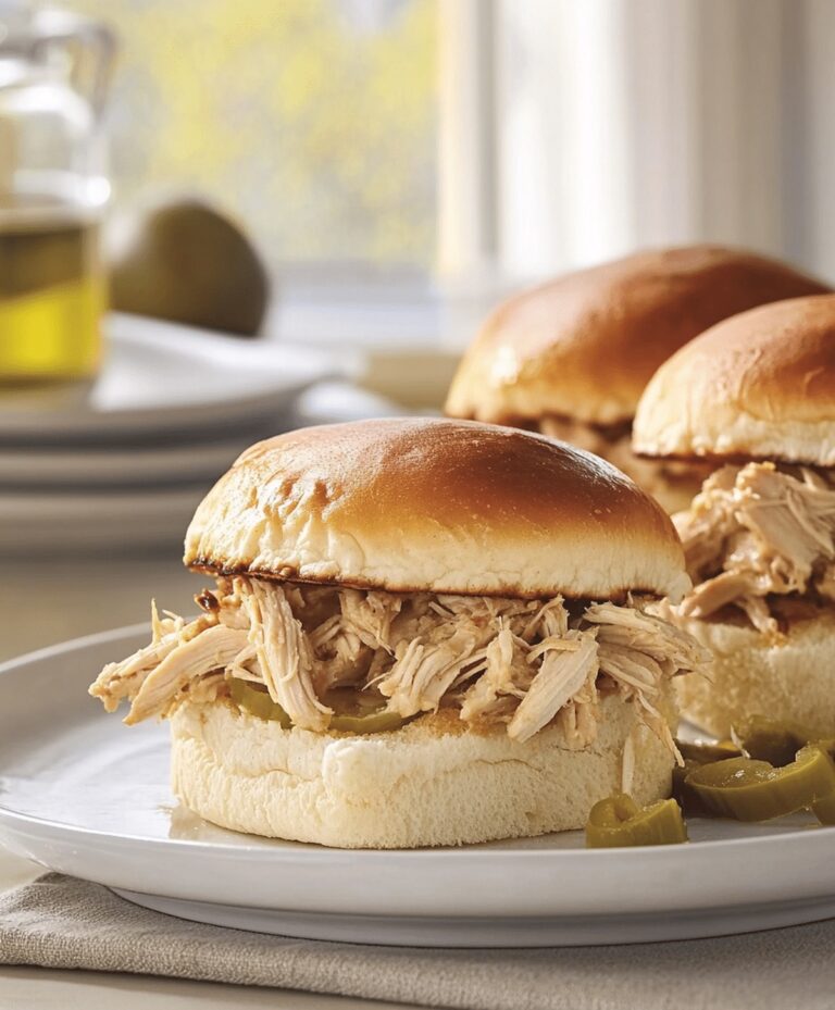 Crock Pot Mississippi Chicken Sliders Recipe