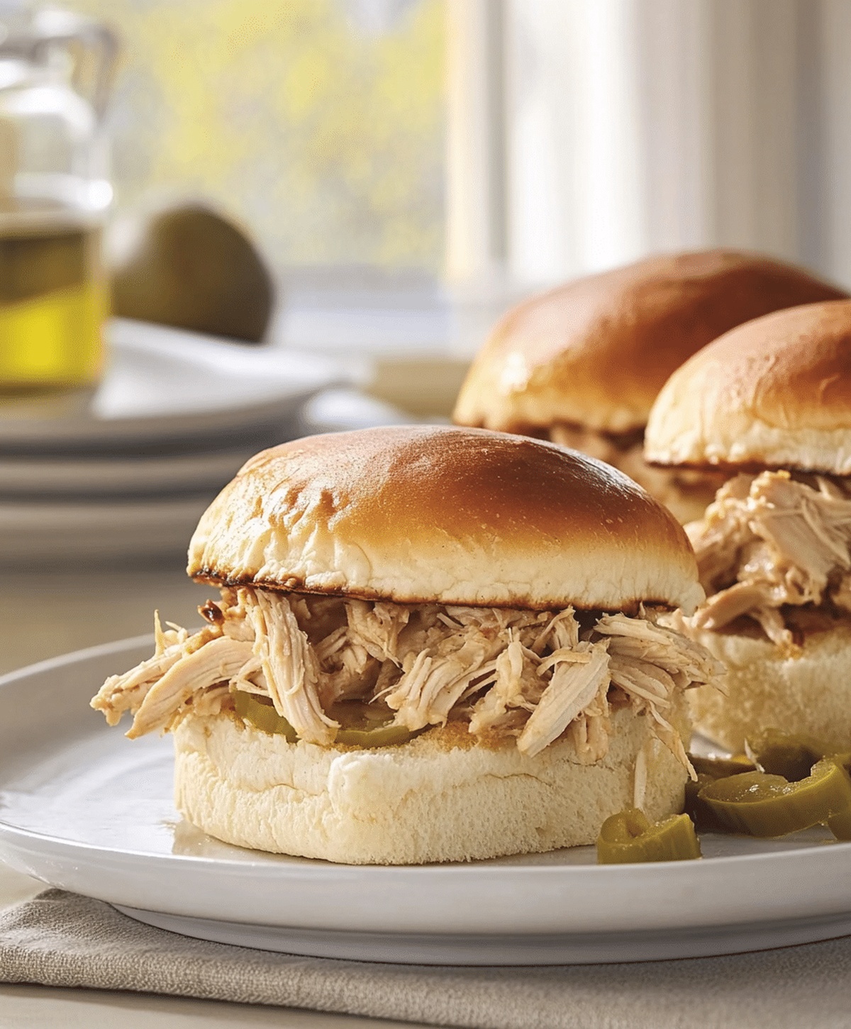 Crock Pot Mississippi Chicken Sliders Recipe