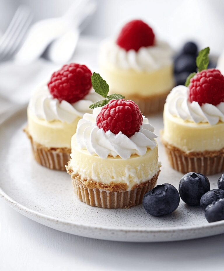 Perfect Mini Cheesecakes Recipe