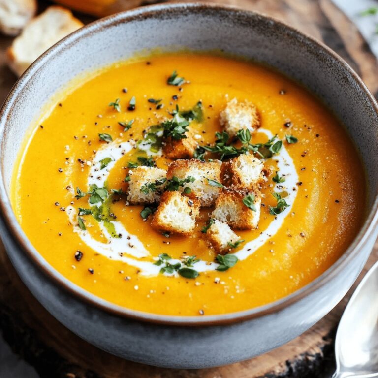 Creamy Pumpkin Soup Recipe
