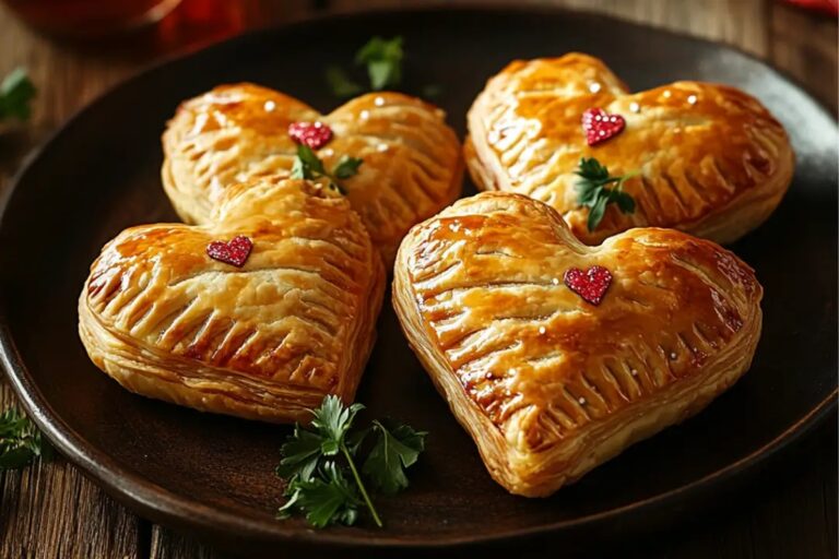 Valentines Day Puff Pastry Hearts Recipe