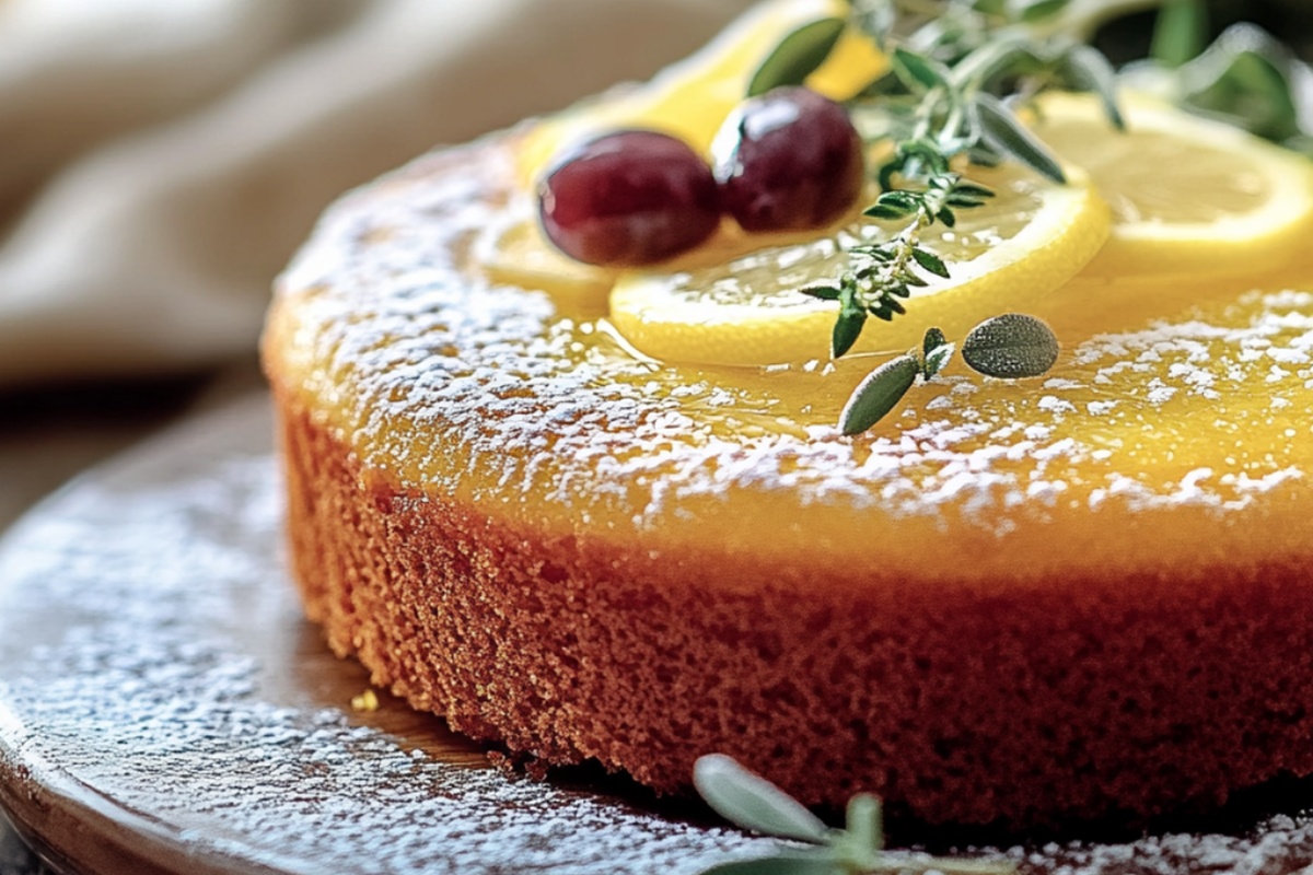Lemon Olive Oil Cake Recipe