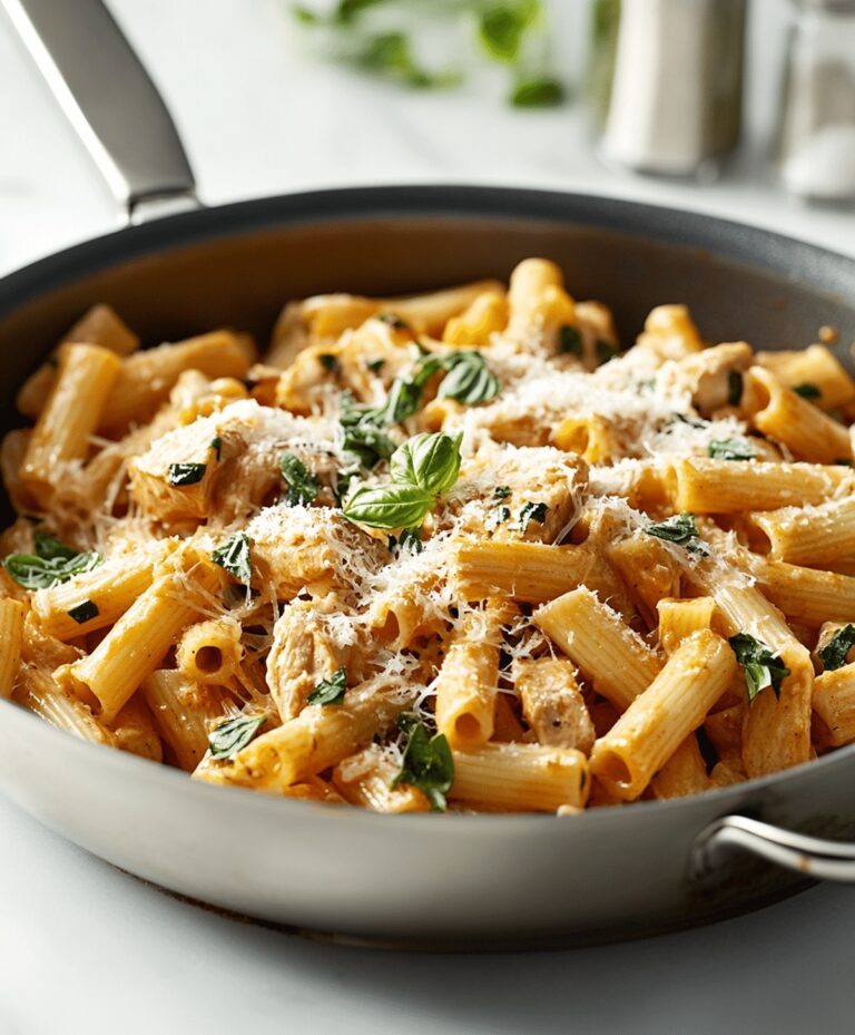 Creamy Chicken Boursin Cheese Pasta Recipe