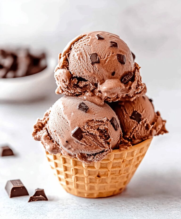 Double Chocolate Ice Cream Recipe