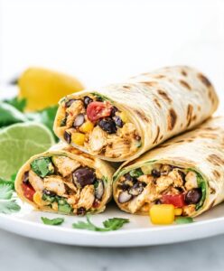 Quick Southwest Chicken Wrap Recipe
