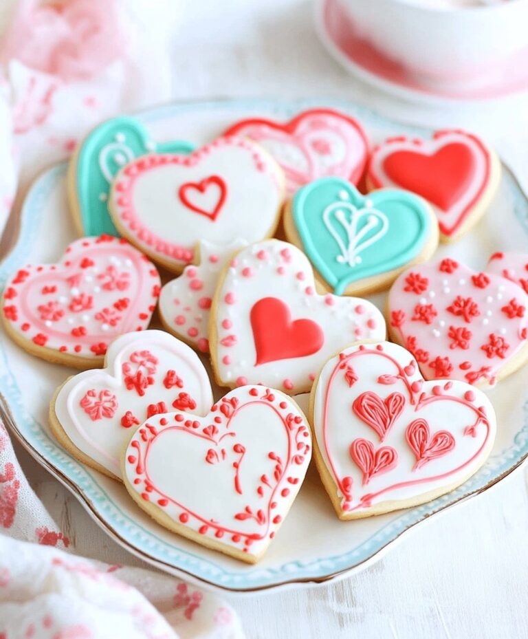 How To Decorate Simple Valentines Day Cookies With Royal Icing Recipe