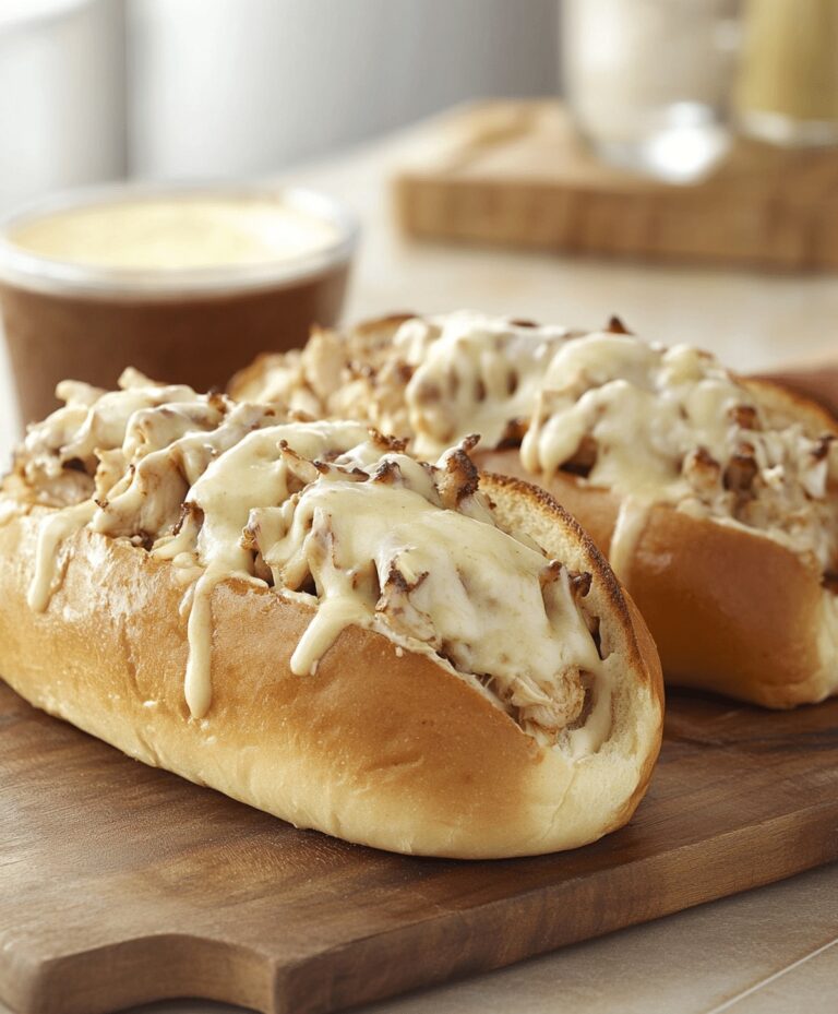White Bbq Chicken Subs Recipe