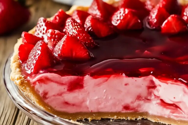 Strawberry Jello Pie Recipe