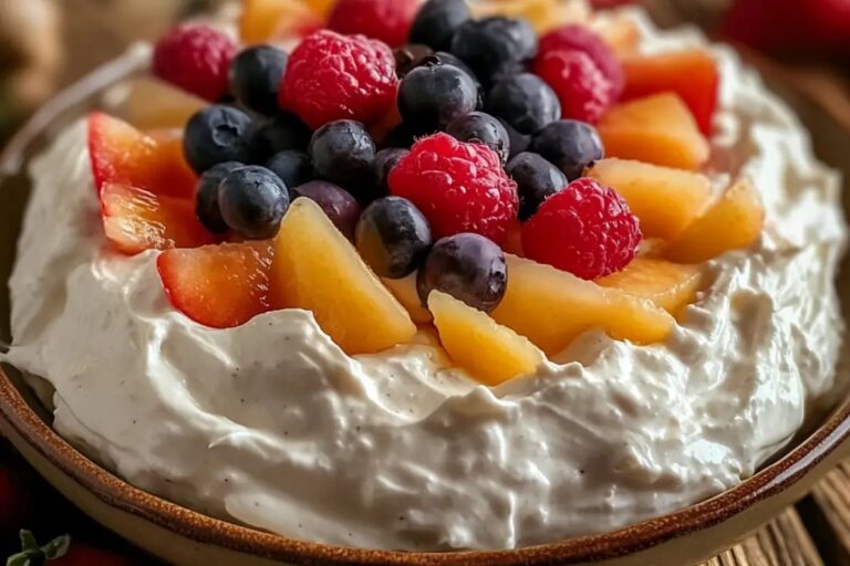 Creamy Fruit Dip Delight Recipe
