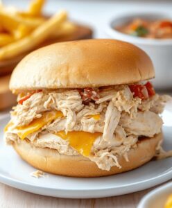Crock Pot Ranch Chicken Sandwiches Recipe