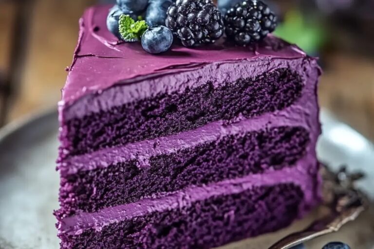 Purple Velvet Cake Recipe