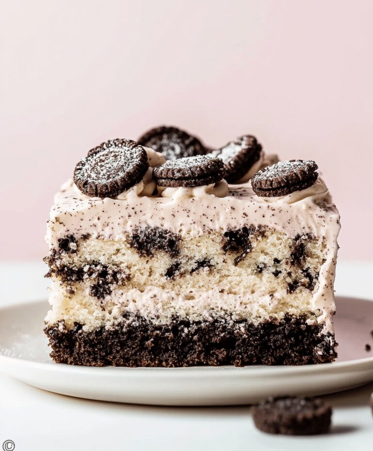Cookies & Cream Sheet Cake Recipe