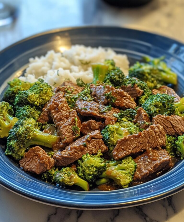 Quick Beef and Broccoli Recipe
