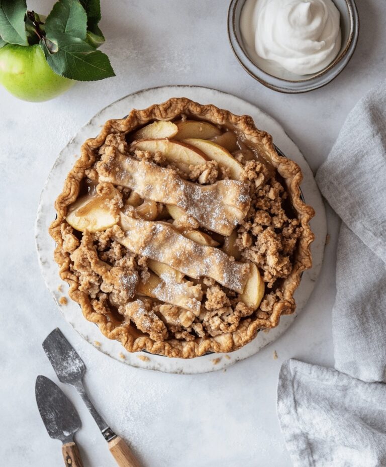 Apple Crumble Pie Recipe