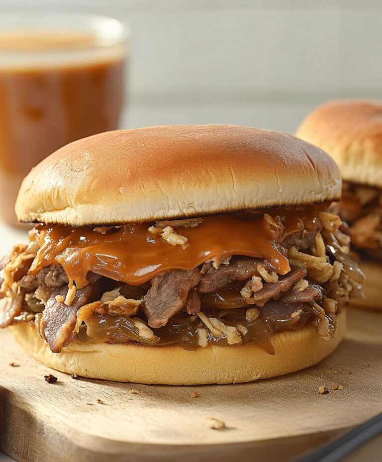 Slow Cooker Cowboy Sandwiches Recipe