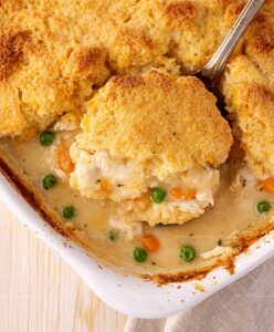 Tiktok Cheddar Bay Biscuit Chicken Cobbler Recipe
