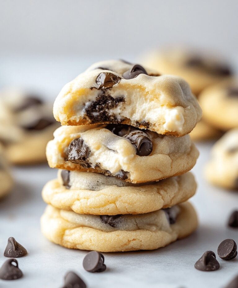Perfect Chocolate Chip Cheesecake Cookies Recipe