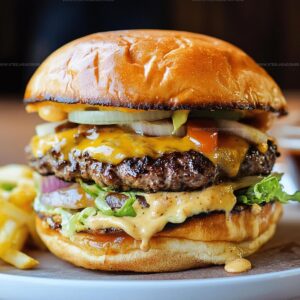 Triple Seared Whiskey Burger Recipe