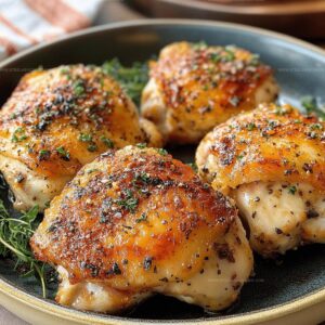 Baked Chicken Thighs Recipe