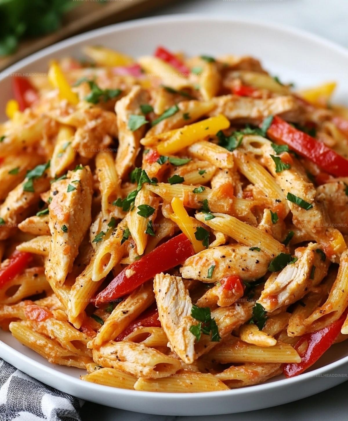 Spicy One Pot Cajun Chicken Pasta Recipe