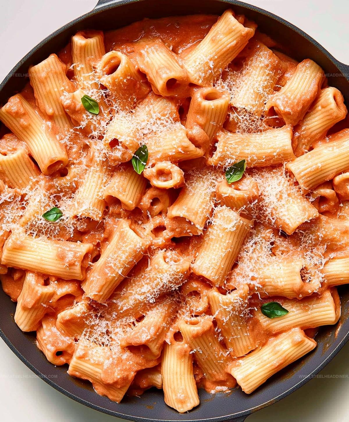 Hearty Tomato Rigatoni Pasta Recipe
