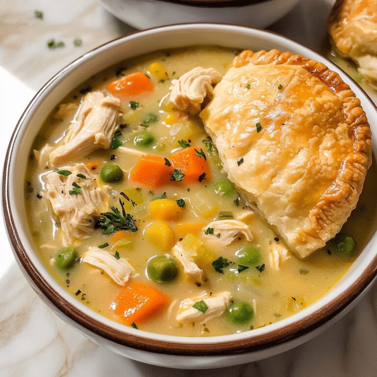 Chicken Pot Pie Soup Recipe