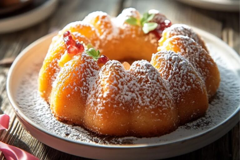 Donut Coconut Bundt Cake Recipe