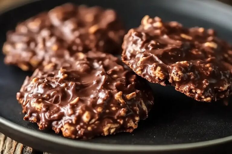 Chocolate No Bake Cookies With Peanut Butter Recipe