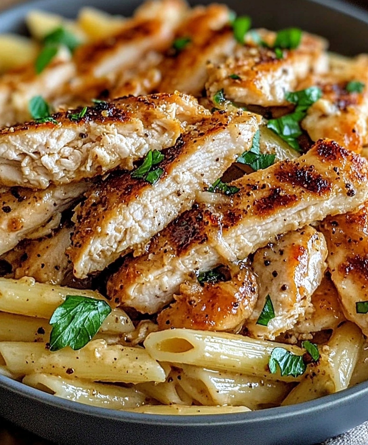 Delicious Honey Pepper Chicken Panini Pasta Recipe